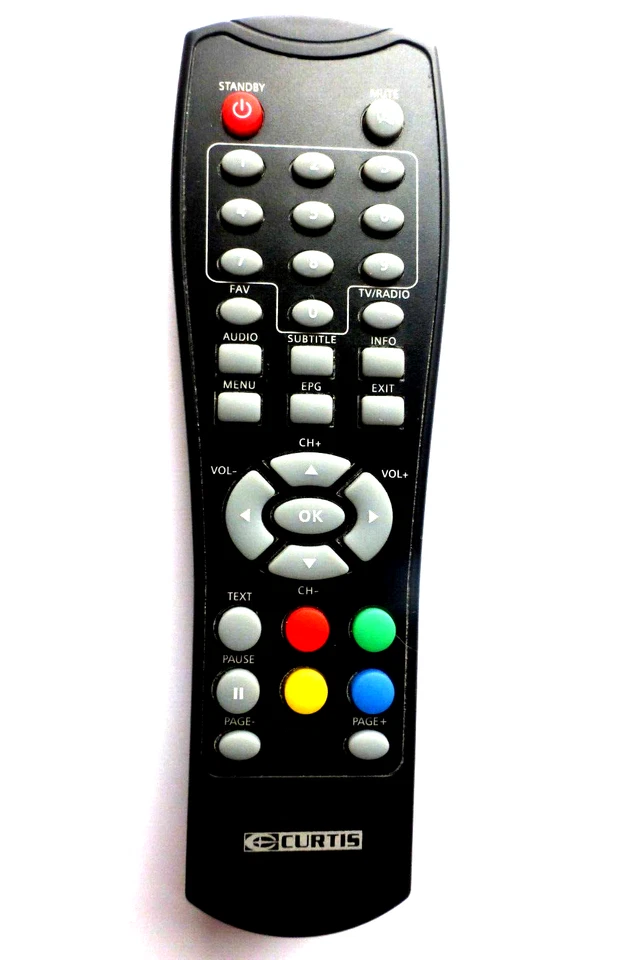 CURTIS FREEVIEW BOX REMOTE CONTROL for DVBTUK-T3 - Image 1 of 1