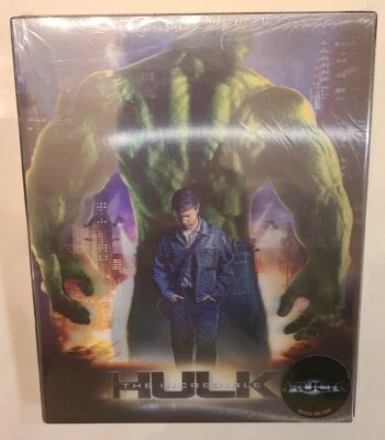 Marvel's Incredible Hulk STEELBOOK Lenticula (Blu-ray, Korea) Novamedia #1030 - Image 1 of 4
