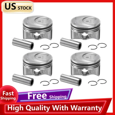 FOR (2011-2014) Hyundai Genesis Coupe 2.0L +0.5MM Engine Pistons & Pins & Rings - Image 1 of 4