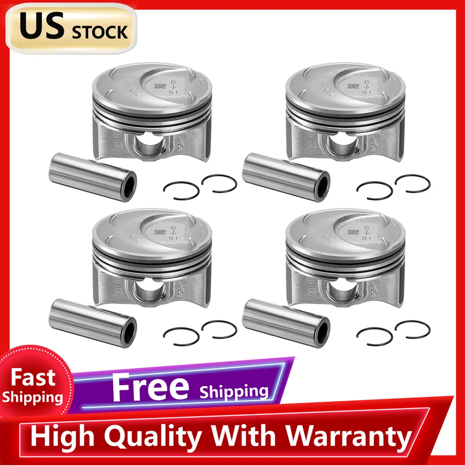 PARA (2011-2014) Hyundai Genesis Coupé 2.0L +0.5MM Motor Pistones y Pasadores y Anillos Foto 1 de 4