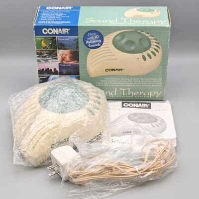 Sistema de relajación de terapia de sonido Conair 1999 ruido de fondo ayuda para dormir SU2R Foto 1 de 4