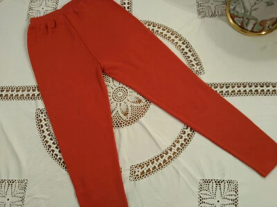 Leggins, dkl. orange, Gr.38-42, 50%Wolle,50%Poly - Bild 1 von 4