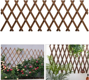 Expandable Garden Trellis, Trellis for Climbing Plants Outdoor, Wooden Lattic... - Picture 1 of 12