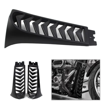 Carenagem queixo spoiler tampa inferior radiador para Harley Softail Fat Bob Street Bob - Imagem 1 de 4
