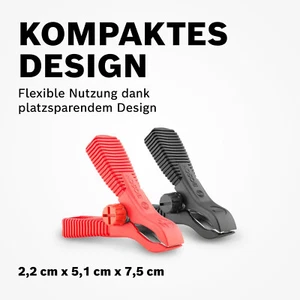 Batteriepolklemme BOSCH® 0 189 999 110 Krokodilklemme für Autobatterie - 2 Stück - Bild 1 von 7