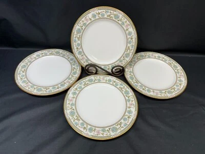 Noritake "SAKURA" Japan ~ Bone China ~ #9704 ~ Set of 4 ~ Salad Plates ~ 8 1/4" - Image 1 of 4