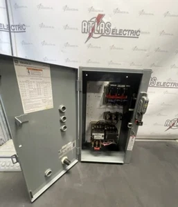 Square D Size 1 Combo Combination Starter Fusible Disconnect Type 30072-315-39E - Picture 1 of 11
