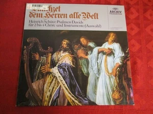 LP Schütz Jauchzet dem Herren alle Welt Psalmen Davids SCHNEIDT STEREO ARCHIV 2 - Picture 1 of 1