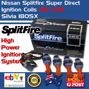 Splitfire Super Direct Ignition Coil Pack Fits Nissan S12 S13 CA18DET Silvia - Picture 1 of 2