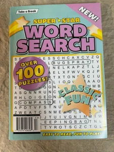 Take a Break Super Star Word Search ~Over 100 Puzzles ~ July 2025 - Picture 1 of 1
