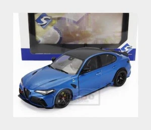 1:18 SOLIDO Alfa Romeo Giulia Gta 2022 Blue SL1806906 Model - Picture 1 of 2
