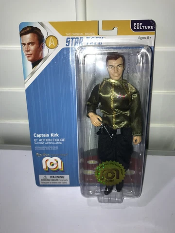 Mego Star Trek Captain Kirk Dress Uniform 8" Figure read Cover