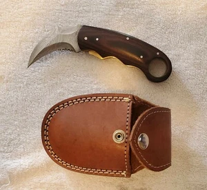 Custom Designed Handmade Knife & Sheath (Karambit) - Picture 1 of 4