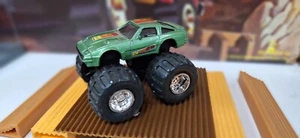 Monster Truck Datsun 4x4 Super Wheels verde 1986 Soma raro de colección - Imagen 1 de 3