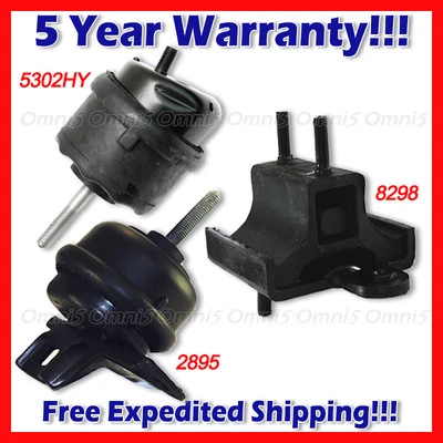 L794 适合 2001 - 2003 年 Oldsmobile Aurora 4.0L 电机和前 LT 变频安装套装 3 件套 — 第 1/4 张图片