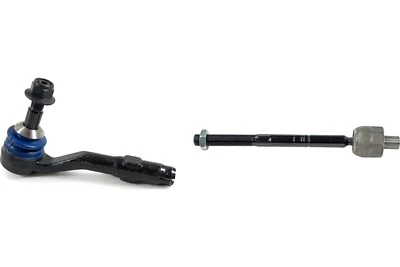 Par de extremos de varilla de dirección delanteros interiores y exteriores para BMW 550i 2006-2010 (48430) Foto 1 de 2