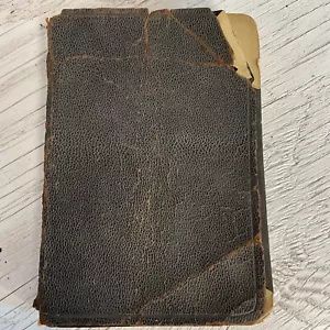 King James Bible 1800’s Version Persian Silk Sewn Broken Spine Loose Pages - Picture 1 of 24