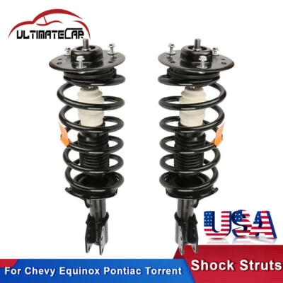 Set 2 Front Struts Shocks Absorbers For 2005-2006 Chevy Equinox Pontiac Torrent Foto 1 de 4