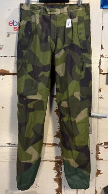 Orig. schwedische Armee M/90 Splintertarn Einsatzhose Gr. M Neu #2286 - Bild 1 von 4