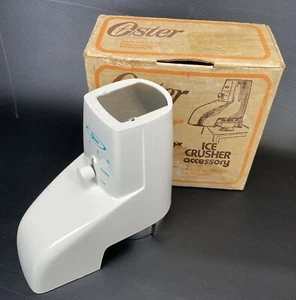 Vintage OSTER Ice Crusher Accessory Blender Attachment Osterizer Icer w box - Picture 1 of 10