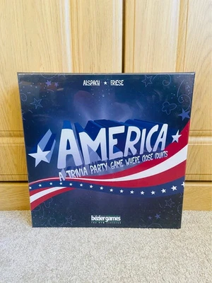 America Trivia Party Board Game – Bezier Games – Brand New & Sealed – RRP £36 - Image 1 of 4