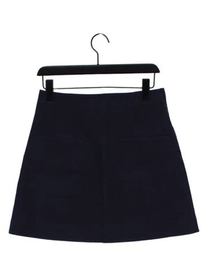 COS Women's Mini Skirt UK 8 Blue 100% Cotton Short Mini - Image 1 of 4