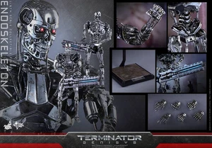 HotToys The Terminator Genesis 1/6 MMS352 New skeleton Arnold T800 Action Figure - Picture 1 of 13