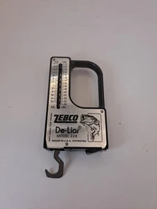 Vintage Zebco Fisherman's De-Liar Model 228 Weight, Tape Measure Made USA - Picture 1 of 5