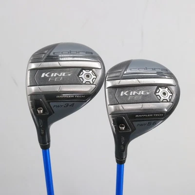 Juego de madera Cobra King F8 3-4 y 5-6 grafito OBAN 03-75G regular para zurdos S-154215 Foto 1 de 4