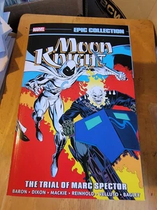 Marvel Epic Collection MOON KNIGHT Vol 5 TRIAL OF MARC SPECTOR Deluxe TPB - Picture 1 of 2