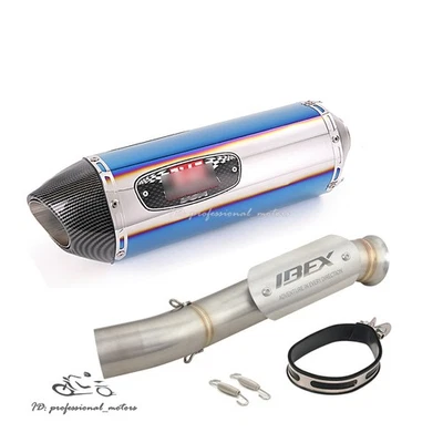 Para CF-Moto Ibex 800 T/S 2022-2025 Sistema Modificado Deslizable en Tubo Silenciador de Escape Foto 1 de 4