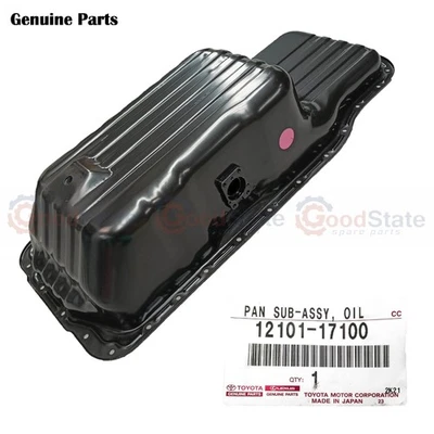 Genuine Toyota LandCruiser HZJ75 HZJ73 HZJ70 1HZ 4.2 Diesel Engine Oil Sump Pan - Image 1 of 3