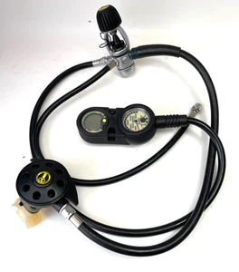 Regolatore U.S Divers Conshelf 20 Supreme e Aqua Lung con computer Matrix - Foto 1 di 9