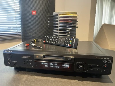 Minidisc MDS JE 530 inkl. Fernbedienung 10x MD's - Bild 1 von 4