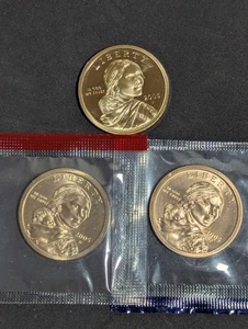 2005 Sacagawea US Mint Golden Dollar Set - Bild 1 von 2