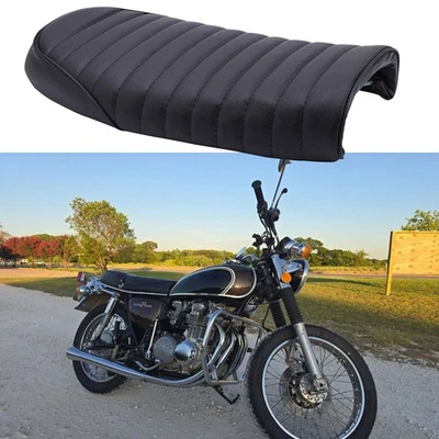 Motorcycle Cafe Racer Seat Flat Saddle For Honda CB500F CB550F CB600F CB650F 700 - Image 1 of 4