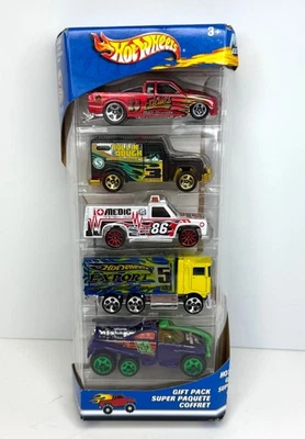 Mattel Hot Wheels Gift Pack de 5 caminhões GM, 2002 - Imagem 1 de 3