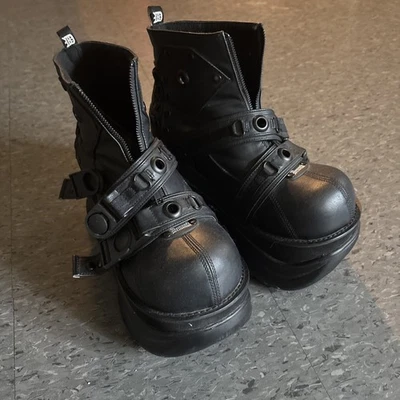  Demonia男式黑色靴子“拳击手-60” — 第 1/4 张图片