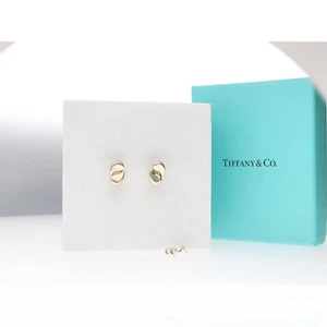 Ttiffany and co teardrop stud earrings silver - Bild 1 von 4