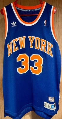 Футболка универсального игрока Adidas Patrick Ewing Knicks NBA Hardwood Classics Soul большая (L) - Изображение 1 из 3