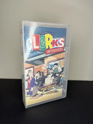 Клерки без цензуры VHS редкий культовый фильм мультсериал Джей и Молчаливый Боб - Изображение 1 из 4