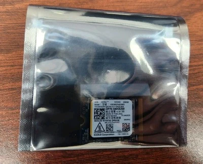 KIOXIA BG6 256GB SSD Drive M.2 2230 NVMe PCIe Gen4x4 KBG60ZNS256G DELL 04HX2W - Image 1 of 4