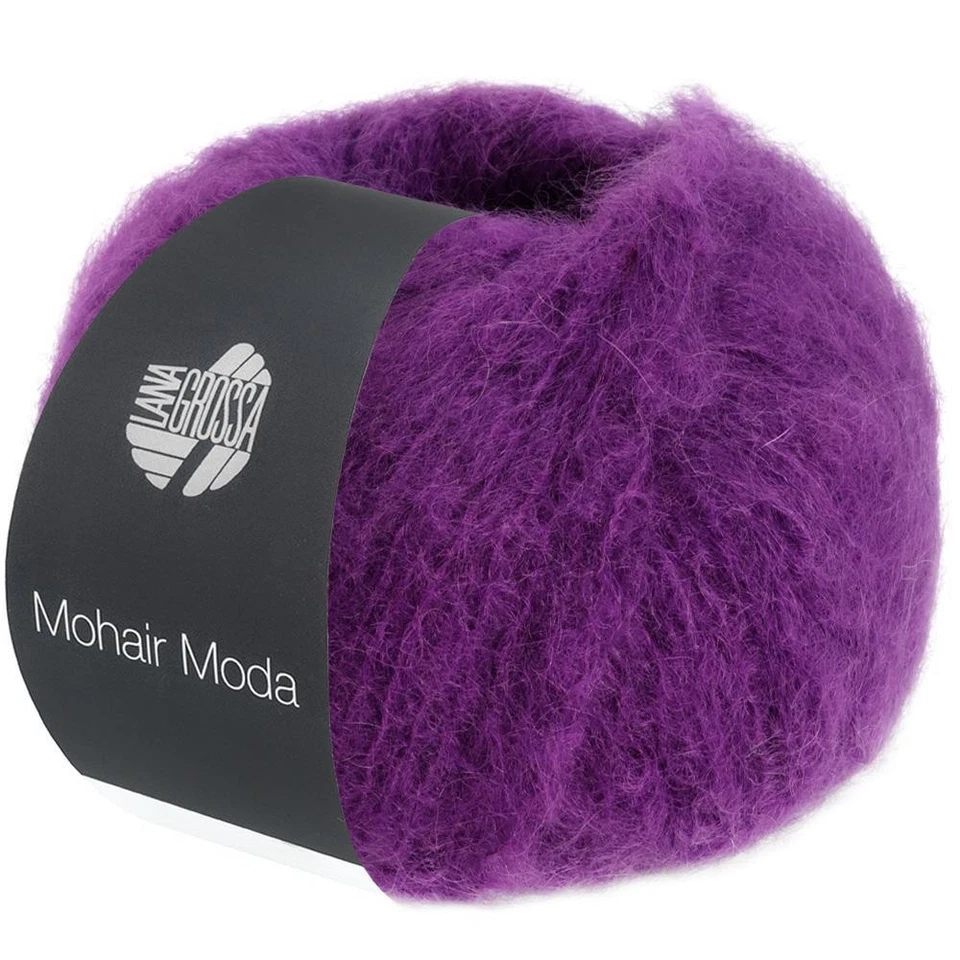 Wolle Kreativ! Lana Grossa - Mohair Moda - Fb. 7 violett 50 g - Bild 1 von 1
