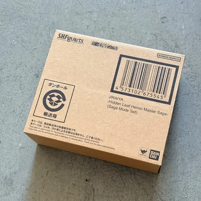 BAS67554: Bandai S.H.Figuarts Naruto Jiraiya Hoja Oculta Heroico Maestro Sabio Modo Foto 1 de 4