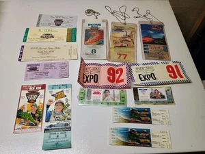 Vintage 1990er Tickets Stub Pässe Daytona Indy 200 400 500 NASCAR original sauber - Bild 1 von 12