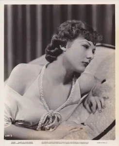 1937 Pressefoto Schauspielerin Veda Ann Borg Hauptrollen in "San Quentin" - Bild 1 von 2