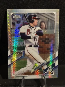 2021 Topps Chrome Freddie Freeman Prisma Rifrattore #138 Atlanta Braves - Foto 1 di 1