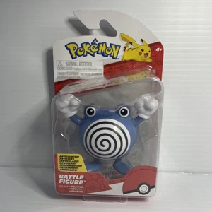 Poliwhirl JAZWARES Pokemon Figura Pronta alla Battaglia - NUOVO - Foto 1 di 2