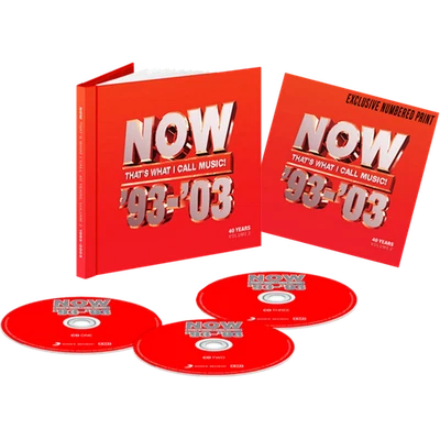 NOW 40 Years: Volume 2 1993-2003 - 3xCD Compilation - Now That What I Call Music - Image 1 of 3