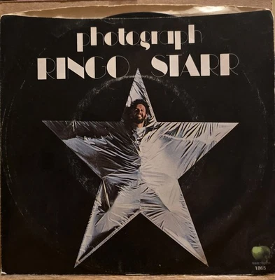 Ringo Starr: Photograph/Down And Out - Apple 45rpm Vinyl Record VG+ - Image 1 of 4